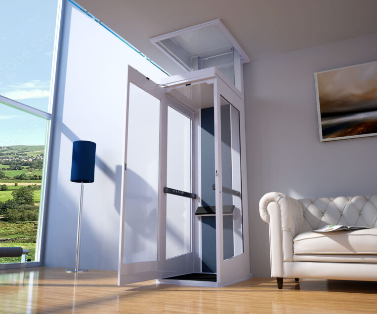 High-end design huislift zonder schacht, 1 persoons