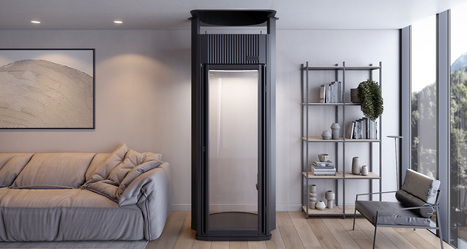 Kleine personenlift 1 persoons lift, leverbaar in verschillende kleuren