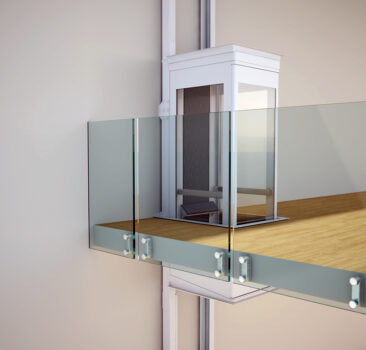 1 persoons huislift zonder schacht met mooi design